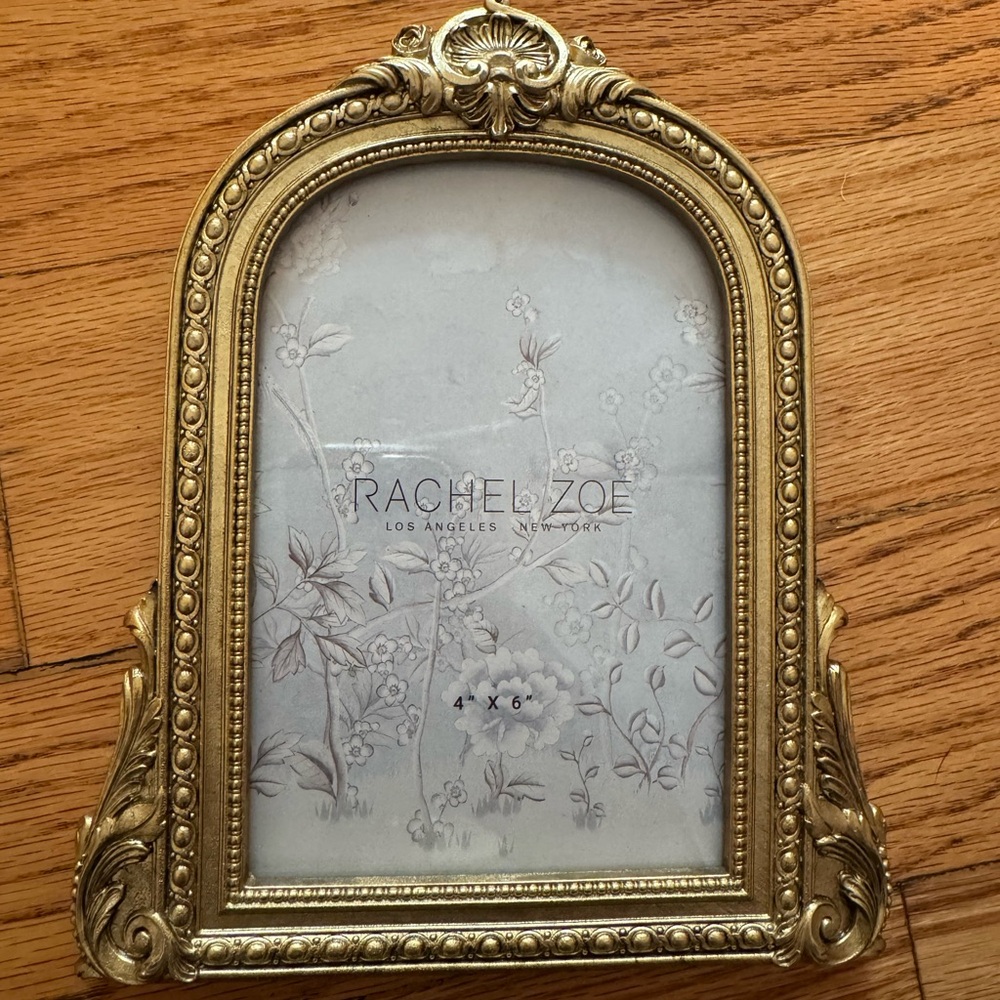 Rachel Zoe Elegant Gold Picture Frame